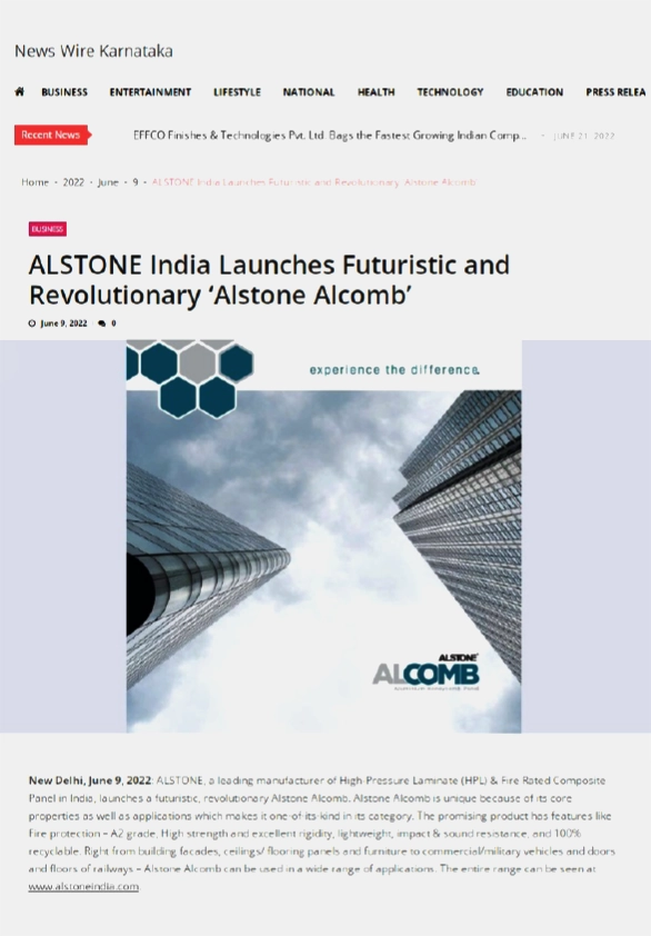 Alstone Alcomb Launch